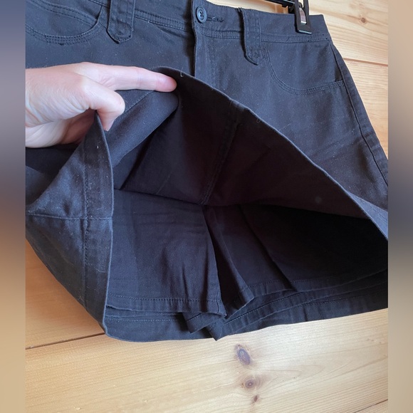St. John’s Bay black cotton mini skort - Picture 5 of 5
